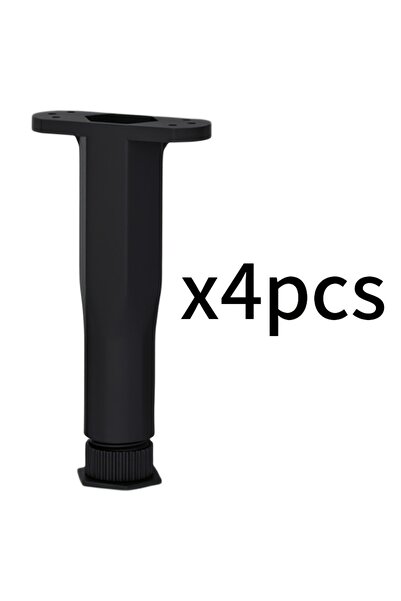 Choice black 4PCS Adjustable Bed Frame Support Legs, Heavy Duty Furniture Rep...