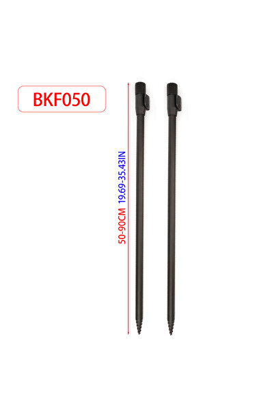 Choice4 HIRISI 50-90CM x 2 Hirisi 1/2Pcs Carp Fishing Bank Sticks Aluminium A...