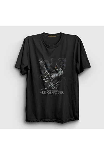 Presmono Unisex Black Lord of the Rings Power Rings Rings Of Power T-shirt363...