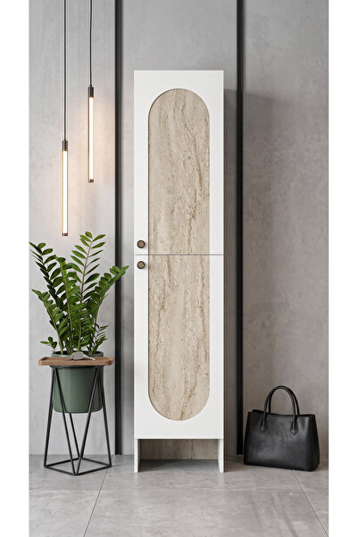 Variant Mobilya Palermo L Portmanto V106 - Traverten Mermer