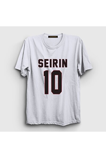 Presmono Unisex White Taiga Kagami Seirin 10 Kuroko No Basket T-Shirt 615073Tt