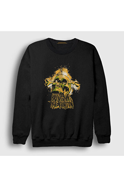 Presmono Hanorac unisex Black Skull Bring Me The Horizon 21178tt