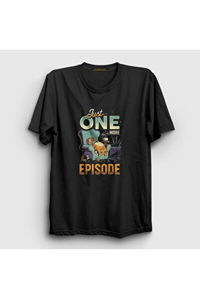 Presmono Samo još jedna epizoda Cat mačka paket unisex crna T-shirt - 450833tt