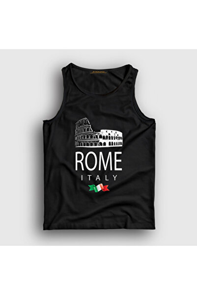 Presmono Unisex Black Colosseum Colosseum Rome Rome Italy Italy Singlet 560160Tt