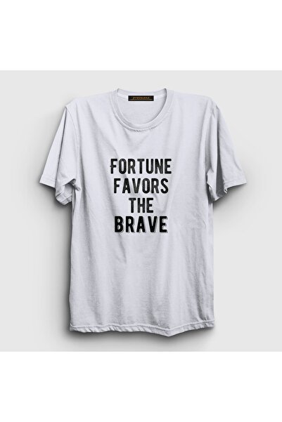 Presmono Bela sreća prati hrabre Unisex T-shirt - 423310tt
