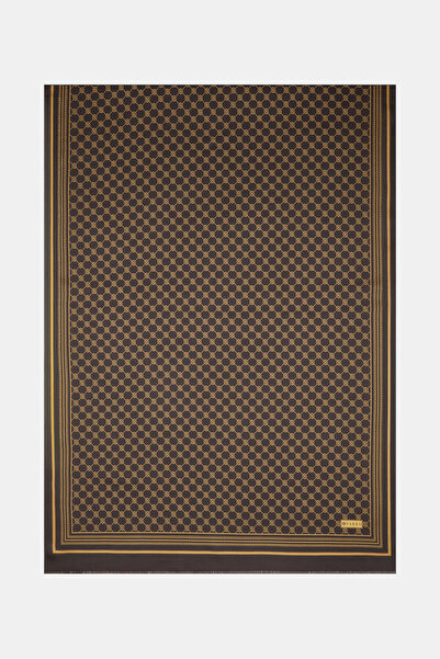 Vakko MONOGRAM DESENLİ İPEK ŞAL