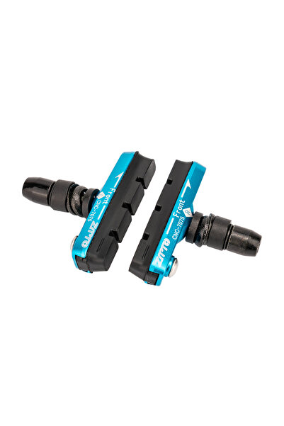 ZTTO Blue Folding Bike Brake Pads Wear-resistant Shoes Bicycle V Brake Shoes ...