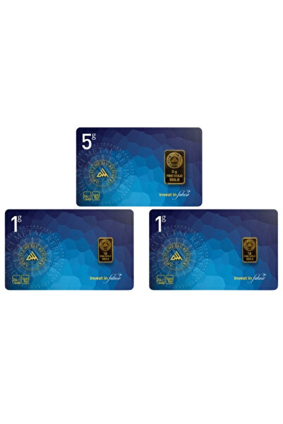 Ahlatcı 24 Ayar - 7 Gram Külçe Altın