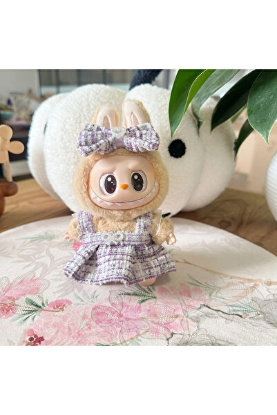 Choice 2pcs set purple F 17cm Mini Plush Doll'S Clothes Outfit Accessories Fo...