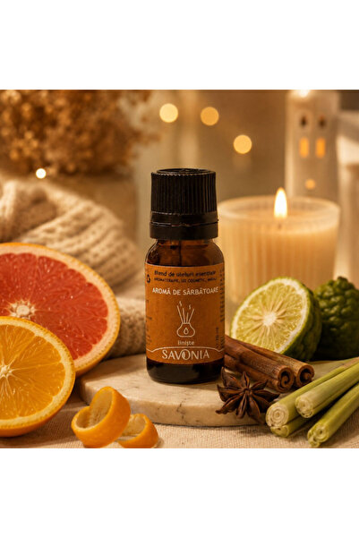 Savonia Aroma de Sarbatoare - Blend Uleiuri Esentiale Naturale - Savonia, Lin...