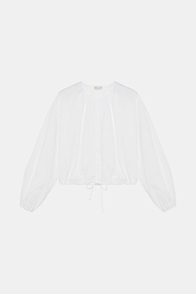 W Collection BEYAZ BLUZ