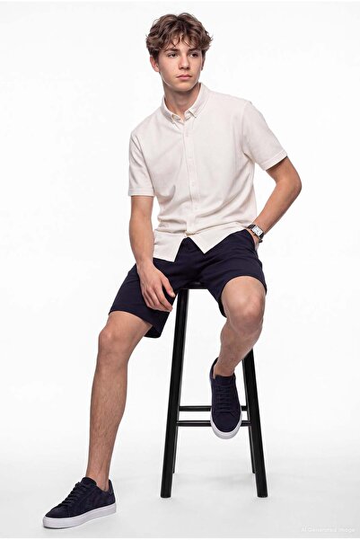 PAULMARK Men's Jogger Shorts with Elastic Waist