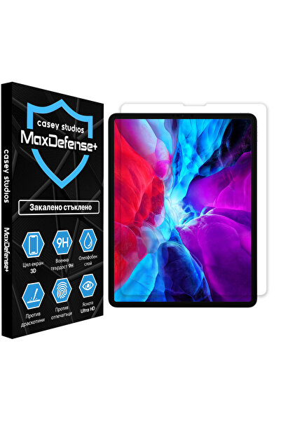 Casey Studios Glass protector iPad Pro 12.9" (2021/2020/2018), 3D full covera...