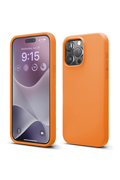 Casey Studios iPhone 15 Pro Max Силиконов калъф, с микрофибър, тънък, защитен...