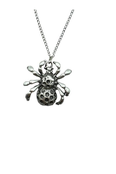 Herşey Nota Tarantula Spider Figured Unisex Necklace – Symbol of Power, Coura...