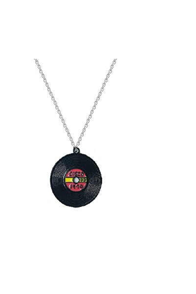 Herşey Nota Plak Dj Hediyelik Kadın - Erkek Kolye