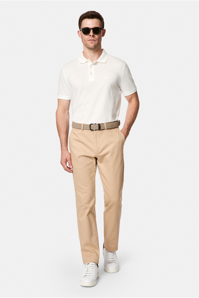 Abdullah Kiğılı Regular Fit Standard Cut Side Pocket Cotton Lycra Canvas / Ch...