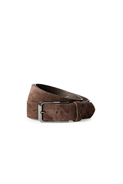Abdullah Kiğılı Genuine Leather Sports Suede Belt