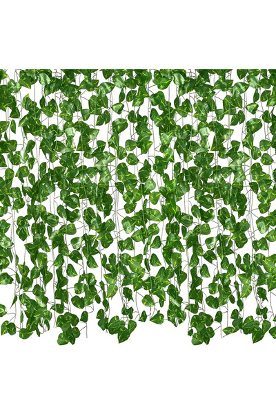 Choice 12pcs ivy vine 12pcs/Pack Artificial Liana Vine Wall Hanging Fake Plan...
