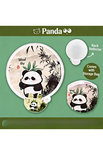 Choice A 1pc or 4pcs of Cute Cat Folding Fan. Dual Functions of Cooling and S...