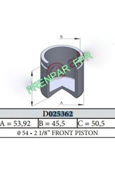 FPR Fren Kaliper Pistonu Ön Hyundai