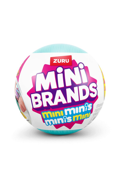 BANDAI GRAY 5x Surprise Ball Mini Brands mini minis Series Mystery Capsule Bl...