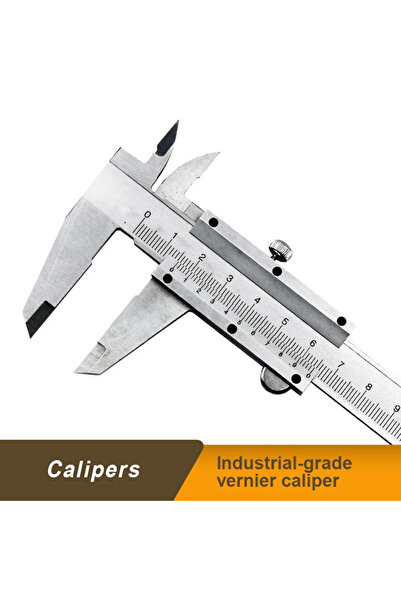 Choice Professional Industrial Vernier Caliper Carbon Steel Precision Measure...