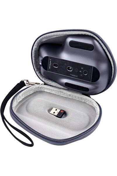 Choice black For Logitech MX Master 3S 3 2S Wireless Mouse Hard EVA Case Port...
