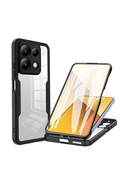 SKYDDAR INNOVATION Husă + folie pentru Xiaomi Poco X6 Pro, [pachet 360°] Colo...