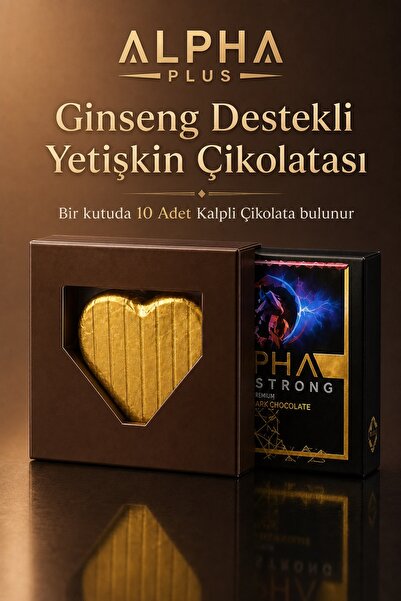 ALPHA EVERSTRONG Ginseng Atom Kuvvet Sütlü Çikolata Bitkisel Karışım