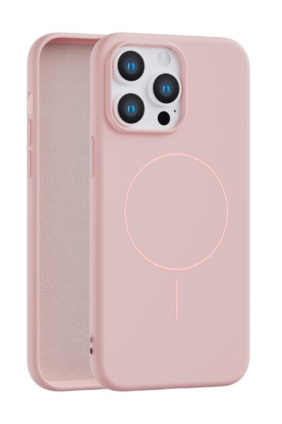 Vissona iPhone 12 Pro Max Uyumlu İçi Kadife Magsafe Wireless Şarj Özellikli T...