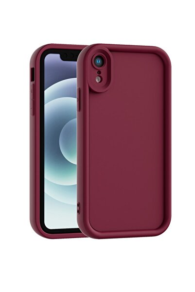 Vissona iPhone XR Kılıf – Kamera Çıkıntılı – Mat Silikon Telefon Kılıfı