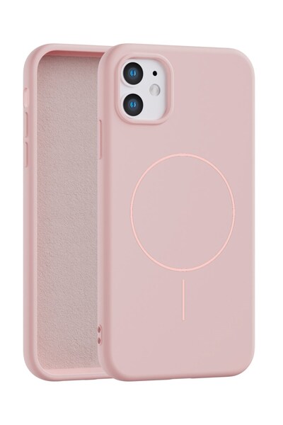 Vissona iPhone 12 Uyumlu İçi Kadife Magsafe Wireless Şarj Özellikli Telefon K...