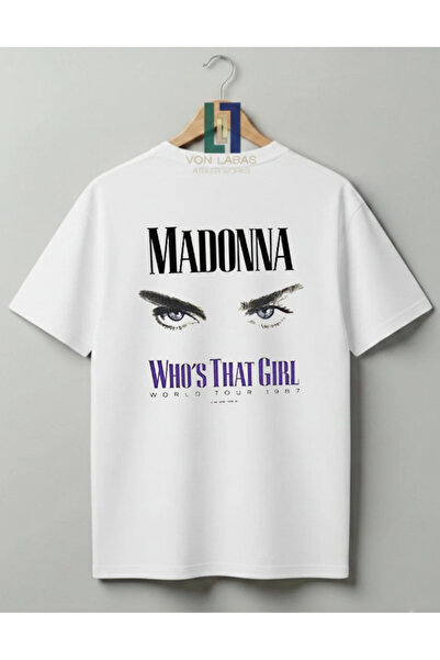 Grafftee Clothing Unisex Cotton Premium Madonna Design T-Shirt