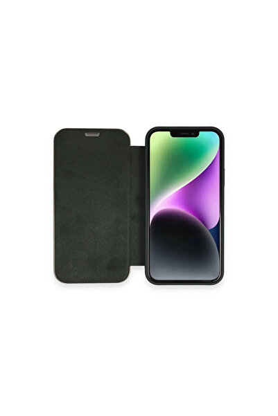 magicool İphone 12 Kılıf Dolpin Kapaklı - Koyu Yeşil