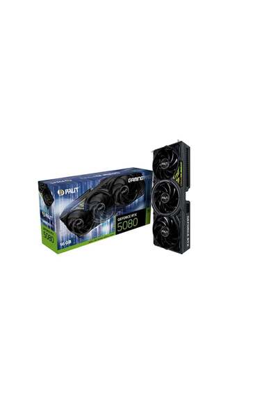 PALIT Nvidia Geforce RTX5080 Gamingpro 16GB 256BIT Gddr7 Ekran Kartı NE750800...