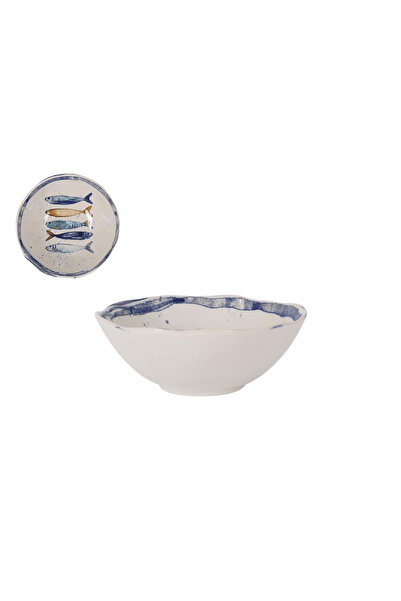 La Mediterranea Μπολ 16 εκ. με σχέδιο ψαριού –