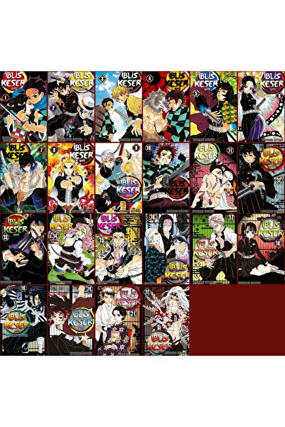 Gerekli Şeyler Yayıncılık İblis Keser 1-22. Ciltler Türkçe Manga Seti