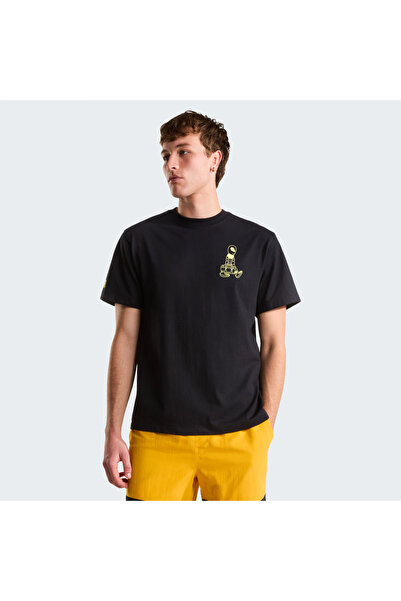 THE NORTH FACE M Alıen Relaxed Short Sleeve Tee-graphı Ανδρικό Μαύρο T-shirt ...