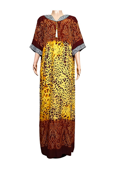 NO BRAND Maxi Kaftan Dress