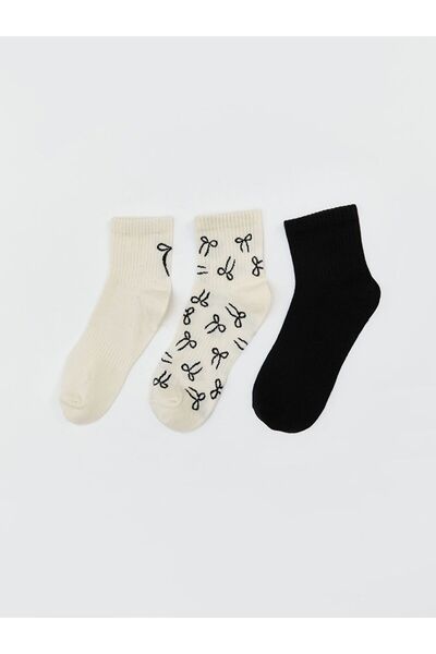 LC Waikiki Printed Women's Socks 3-Pack