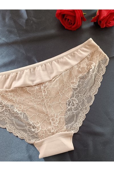 ZENA UNDERWEAR ملابس داخلية نسائية من توليب ميكرو مع دانتيل كامل على الظهر