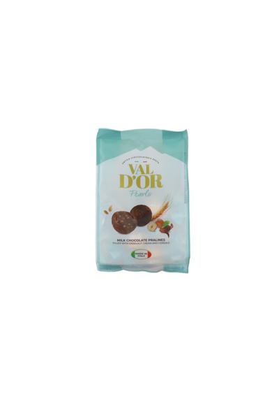 Elvan Val D’or Fındık Kremalı ve Çıtır Gevrek Dolgulu Çikolata 250 Gr. (1 Yeşil Poşet)