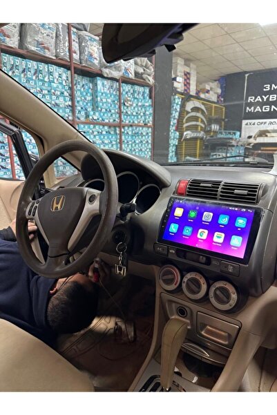 NAVİSPACE HONDA JAZZ 2002-2008 MODELLERE UYUMLU ANALOG KLİMA ÇERÇEVELİ 4 GB R...