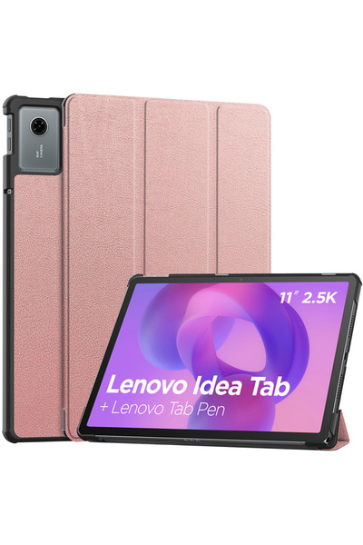 Techsuit - FoldPro - Lenovo Idea Tab 11 - Rose Gold, protectie antisoc