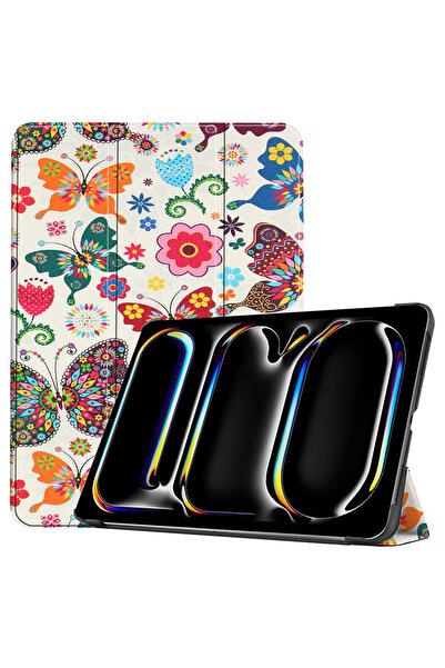 Techsuit - FoldPro - iPad Pro 13 (2024)/ iPad Pro 13 (2025) - Butterfly, prot...