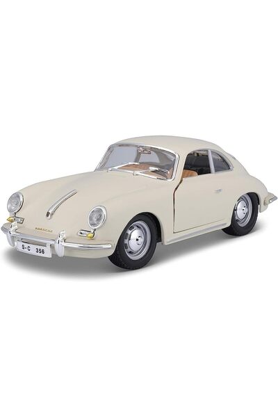 Generic Brand 18-22079" 1961 Porsche 356B Coupe Model Toy, Beige, Red Colour,...