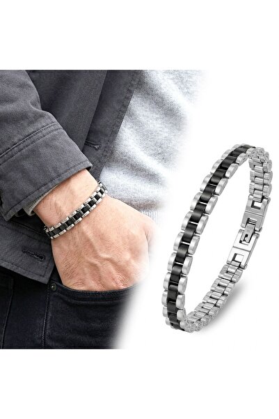 ALZA 316L Men's Full Steel Bracelet - with Velvet Gift Box - Premium Quality