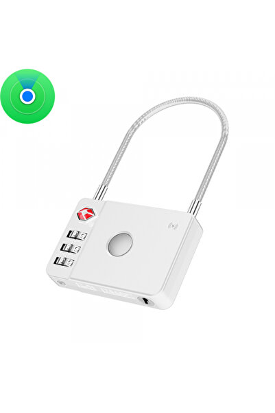 MiLi SmartTag MiLock Luggage pentru iOS Series, Alb HD-P16-L