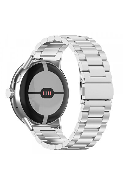 Techsuit Curea W010 pentru Google Pixel Watch 4 45mm, Argintie